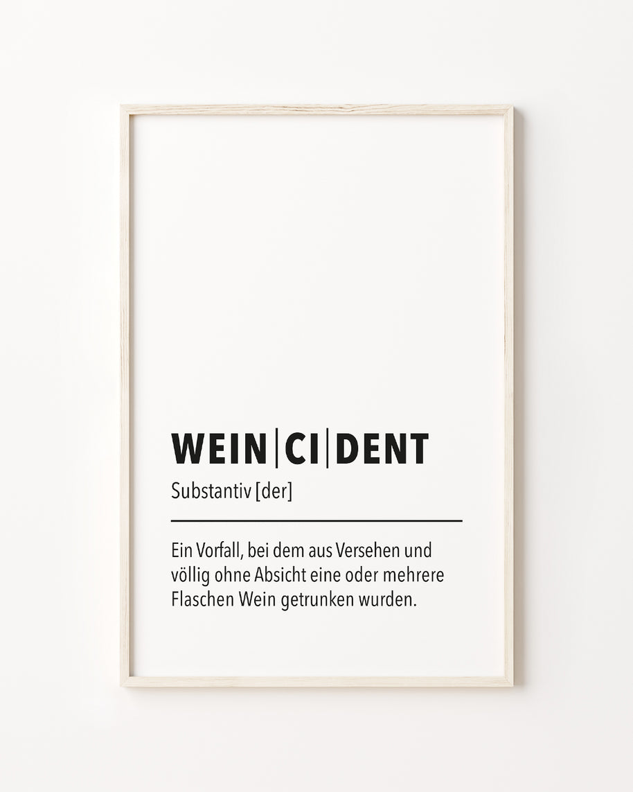 Weincident - Poster