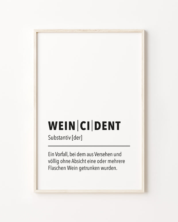 Weincident - Poster