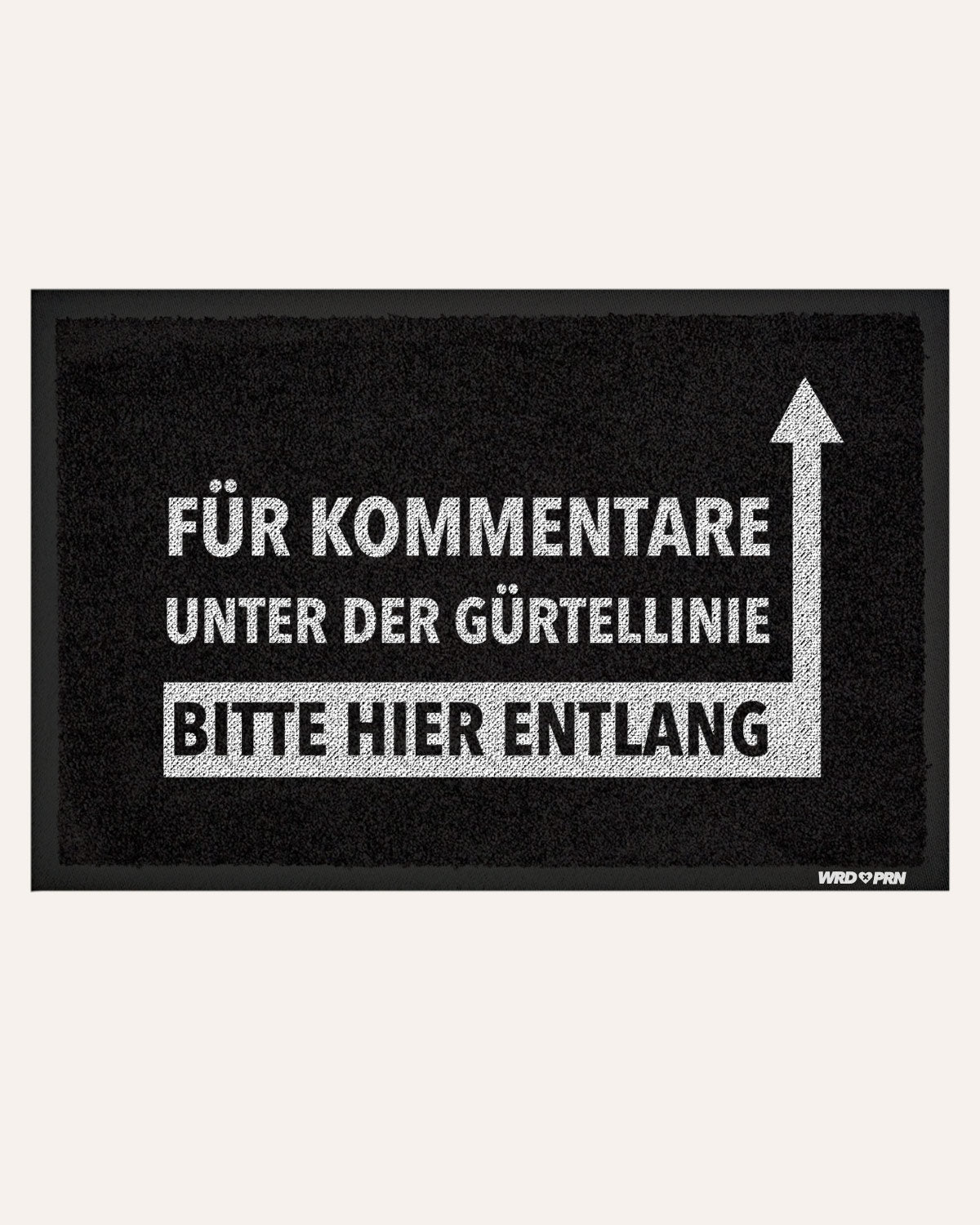 Gürtellinie - Fußmatte Fußmatte Visual Statements®