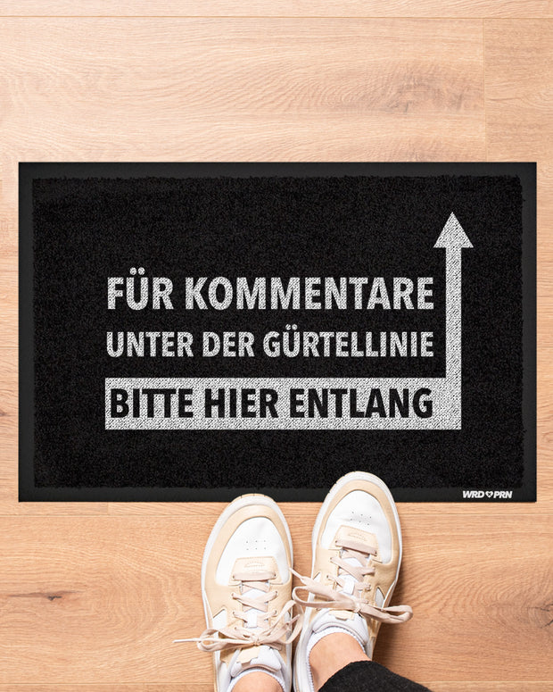 Gürtellinie - Fußmatte