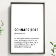 Schnapsidee - Poster