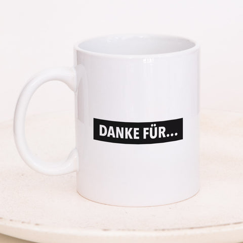 Danke für gar nichts - Tasse Tasse wrdprn®