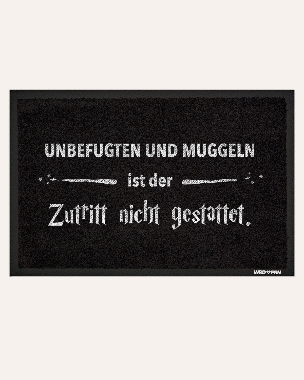 Zutritt nicht gestattet - Fußmatte Fußmatte Visual Statements®