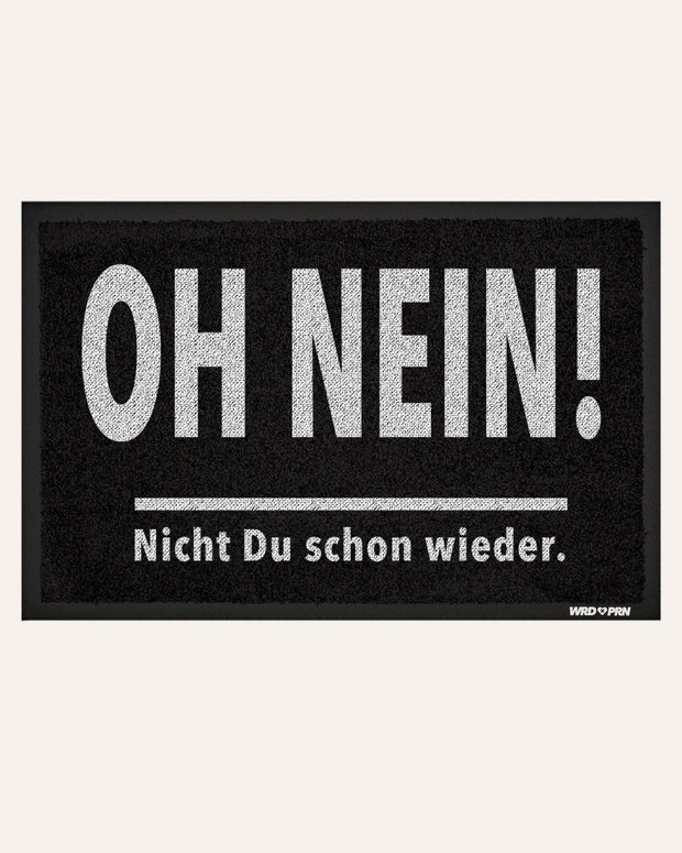 Oh nein. - Fußmatte Fußmatte VISUAL STATEMENTS