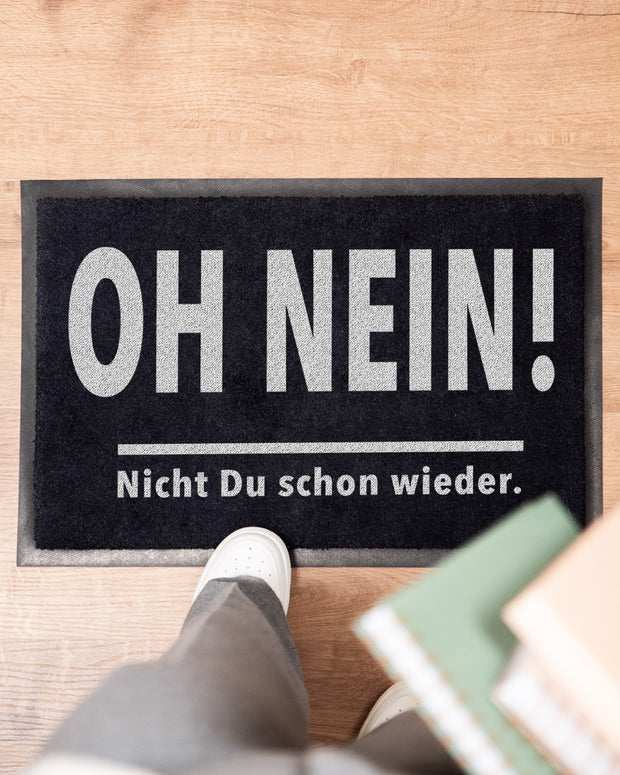 Oh nein. - Fußmatte