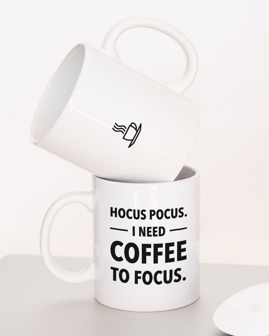 I need coffee to focus - Tasse