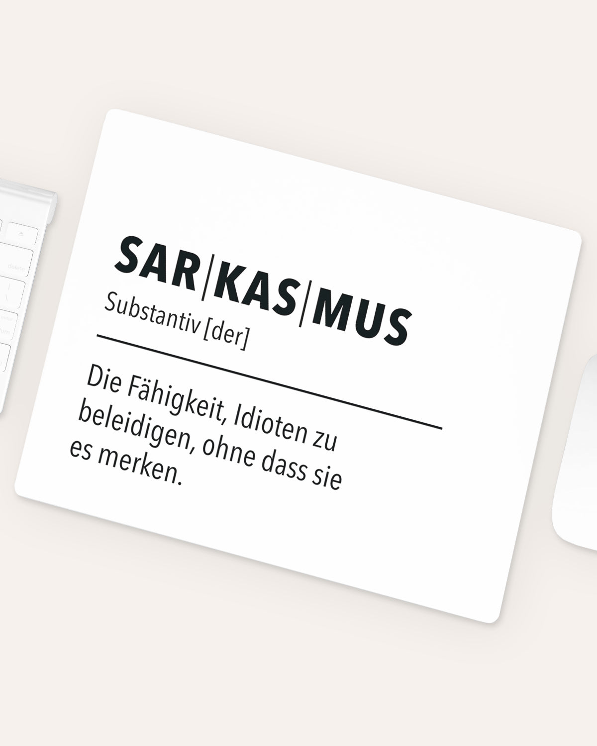 Sarkasmus - Mousepad Mousepad wrdprn®