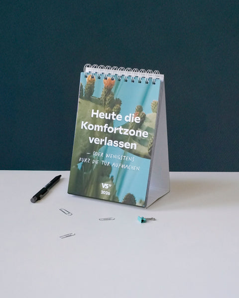 Sarkasmus - Wochentischkalender 2026 Kalender wrdprn®