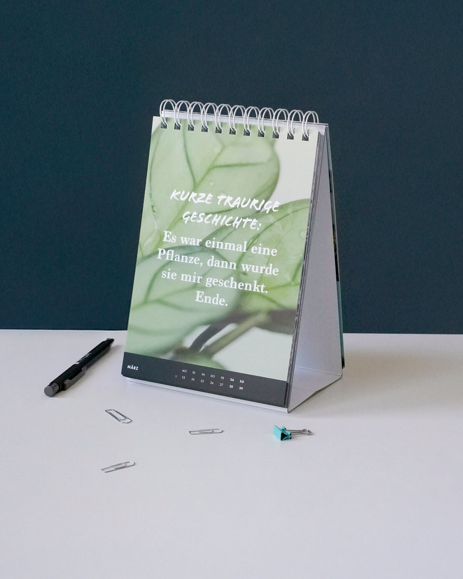 Wochentischkalender 2026 Kalender VS Sarkasmus Komfortzone verlassen 