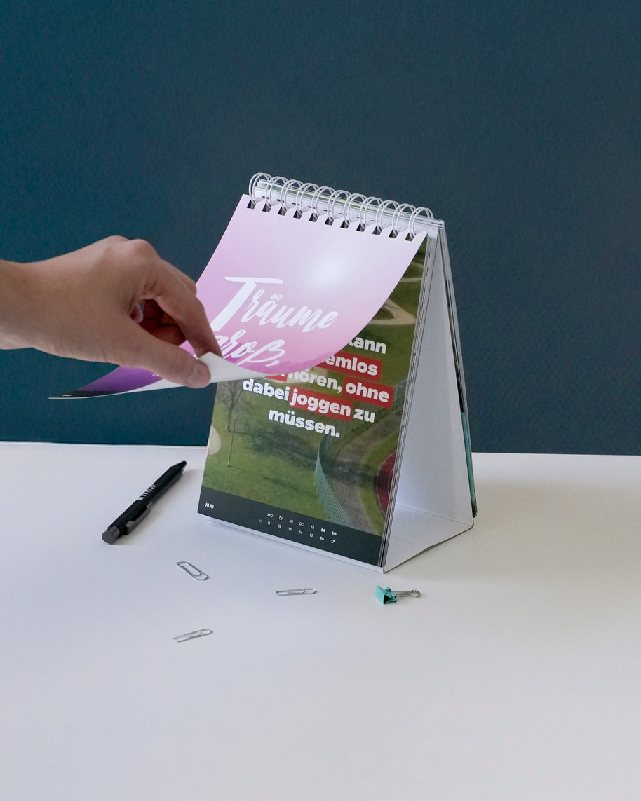 Wochentischkalender 2026 Kalender VS Sarkasmus Komfortzone verlassen 