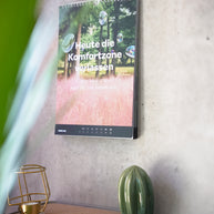 Wochenwandkalender 2026 VS Komfortzone verlassen Kalender Sarkasmus