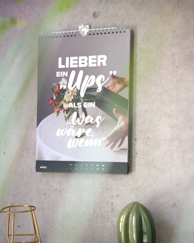 Sarkasmus - Wochenwandkalender 2026