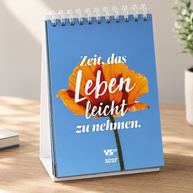Best of VS - Wochentischkalender 2027 - A5 Kalender Visual Statements®