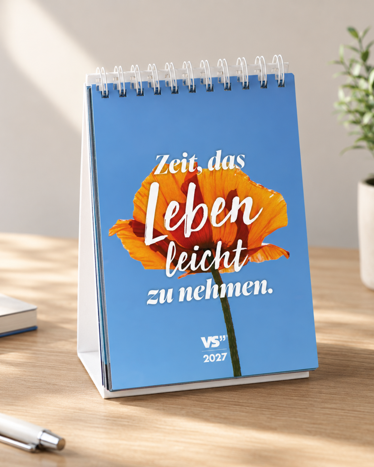 Best of VS - Wochentischkalender 2027 - A5 Kalender Visual Statements®