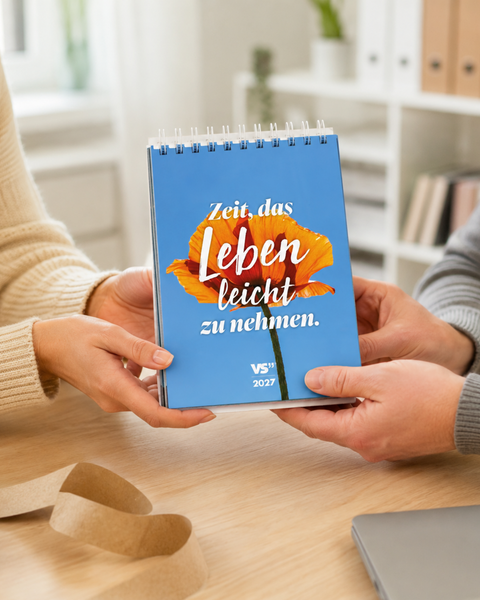 Best of VS - Wochentischkalender 2027 - A5 Kalender Visual Statements®