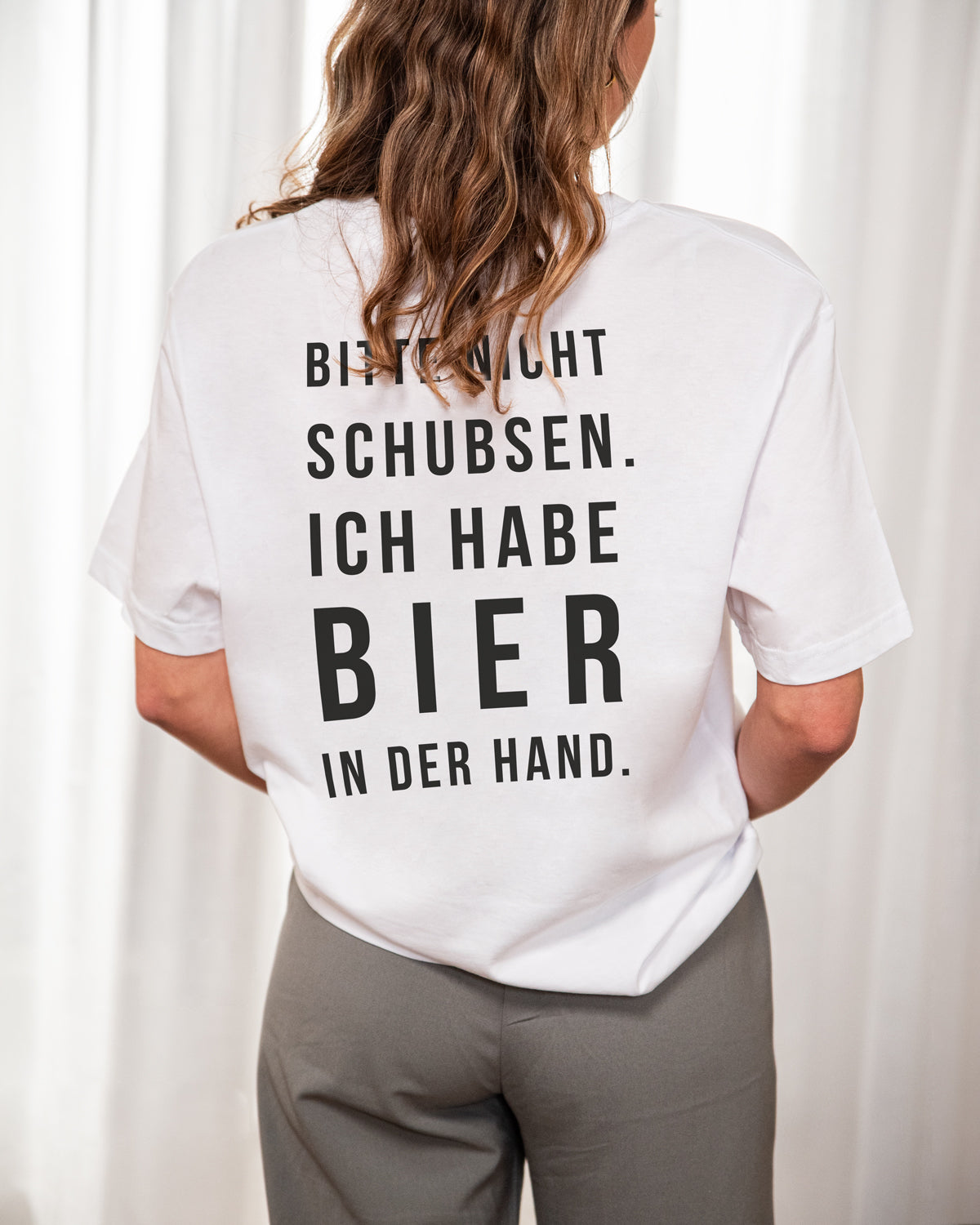 Bitte Bier - Unisex T-Shirt T-Shirt Brandtale