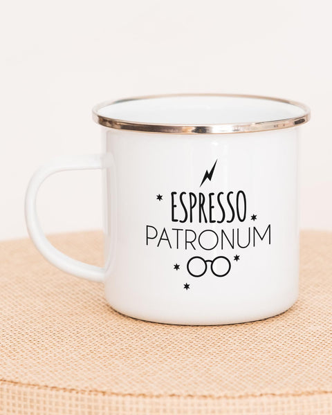 Espresso Patronum - Emaille Tasse Tasse Lieblingsmensch®