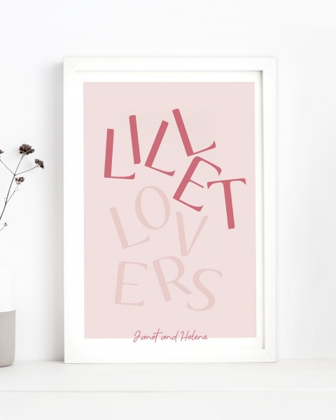 Lillet Lovers - Poster