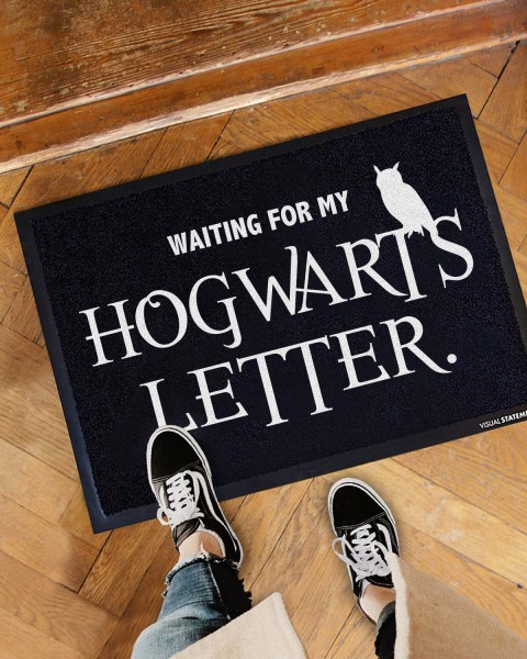 Visualstatements Fußabtreter "Waiting for my Hogwarts Letter"