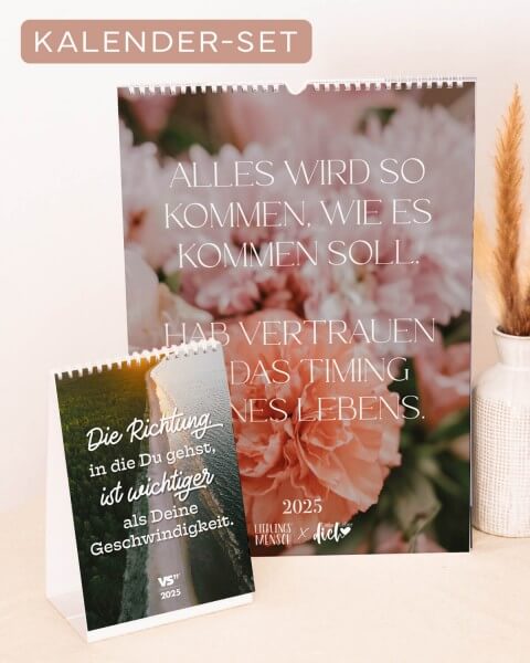 Monatsduo - Kalender-Set