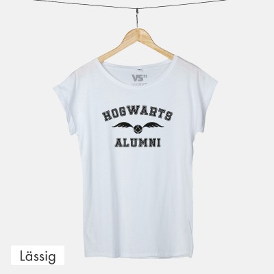 Lässiges T-Shirt - Hogwarts Alumni