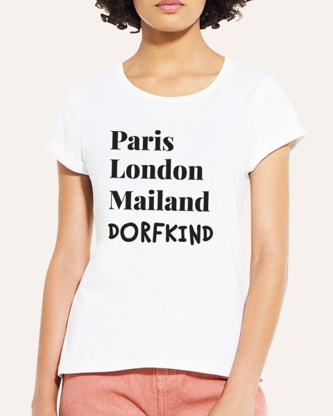 Dorflind - T-Shirt weiß