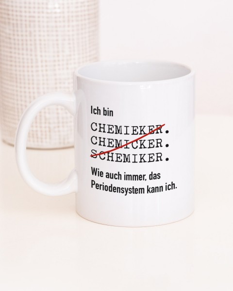 Ich bin Chemiker - Tasse