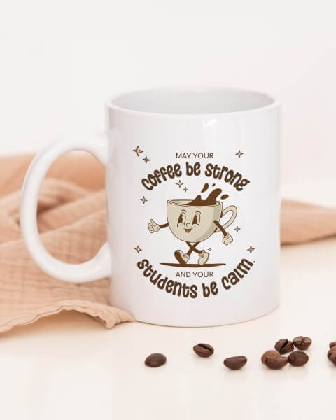 Your coffee be strong - Tasse