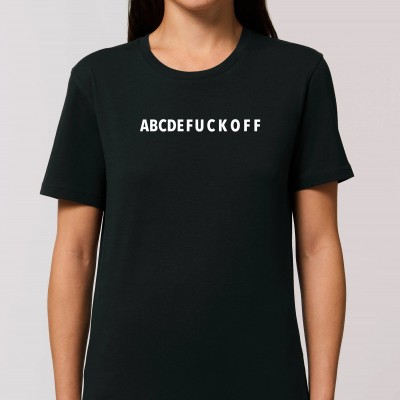 Oversized T-Shirt - ABCDEFFUCKOFF