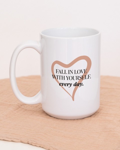 Fall in Love with yourself everyday - Jumbotasse