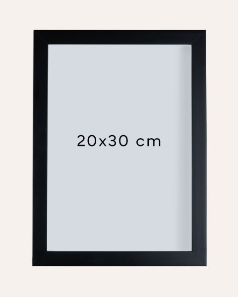 Bilderrahmen schwarz - 20 x 30 cm
