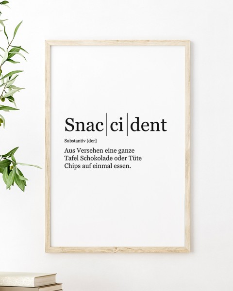Definition Snaccident - Poster