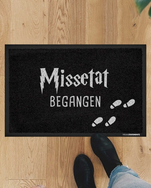 Missetat begangen - Fußmatte