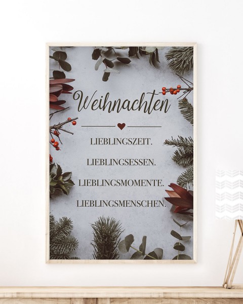 Weihnachten - Poster
