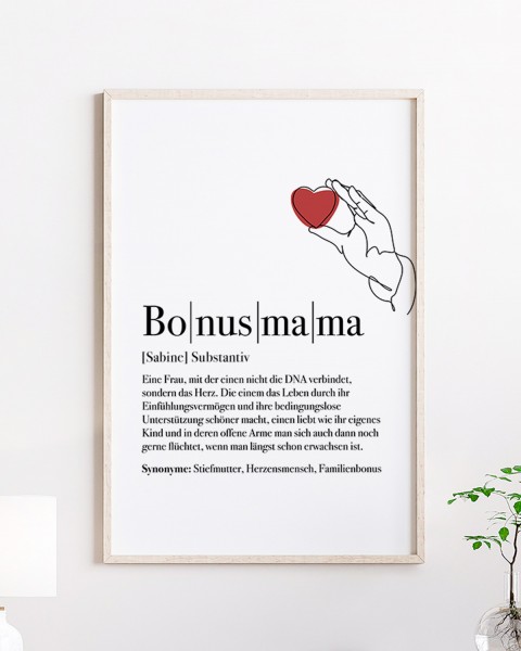 Definition Bonusmama - Poster