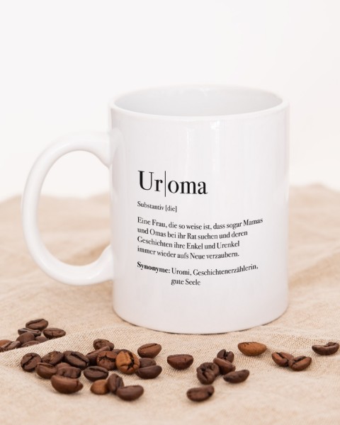 Motiv: Definition Uroma - VS" Tasse