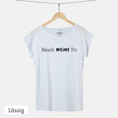 Bauch Weine Po - VS" T-Shirt