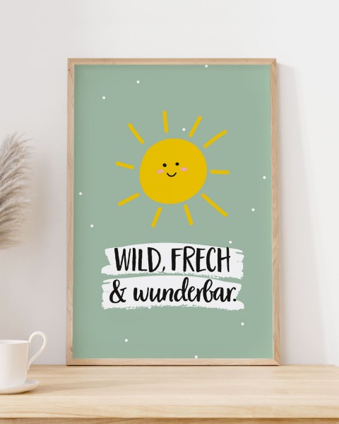 Wild, frech & wunderbar - Poster