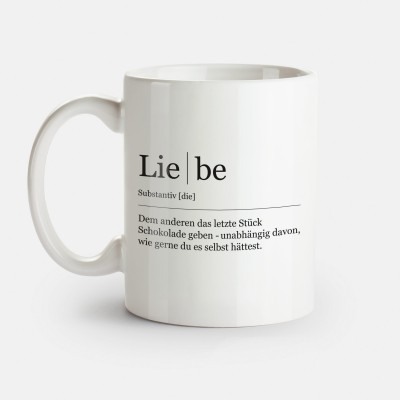 Lie | be - VS'' Tasse
