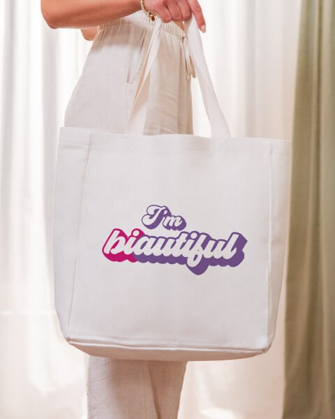 I AM Bi-AUTIFUL - Stofftasche