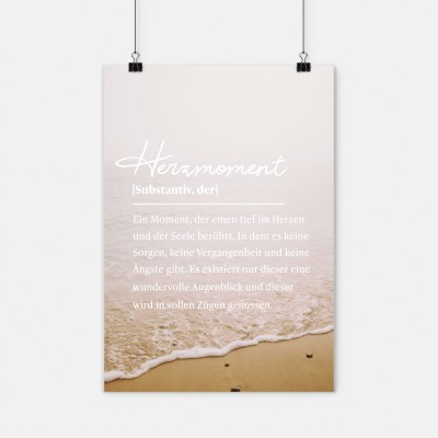 Herzmoment - Poster A2