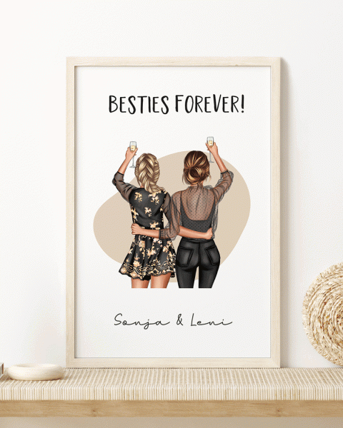 Besties forever! - Poster