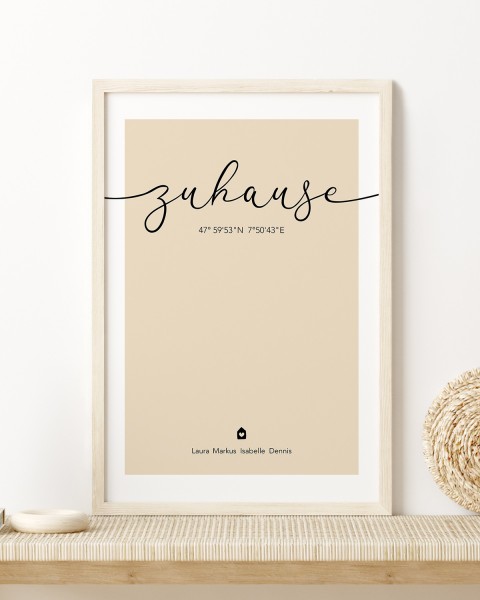 Zuhause - Poster