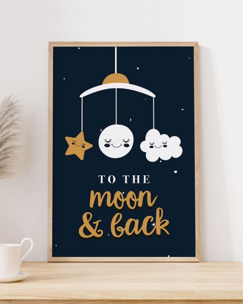 To the Moon and back - Poster