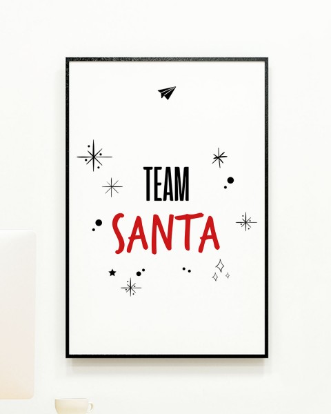 Team Santa - Poster
