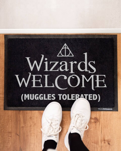 Harry-Potter - Fußmatte Wizards welcome