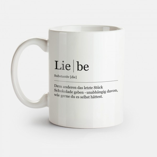 Lie | be - Tasse