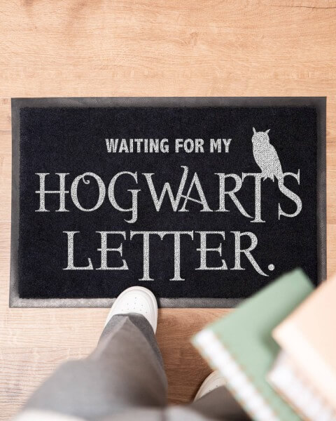 Waiting for my Hogwarts Letter - Harry Potter Fußmatte von VS"