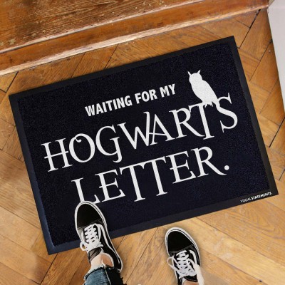 Visualstatements Fußabtreter "Waiting for my Hogwarts Letter"