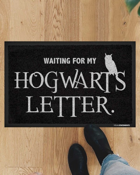 Harry Potter Fußmatte - Visual Statements Fußabtreter "Waiting for my Hogwarts Letter"